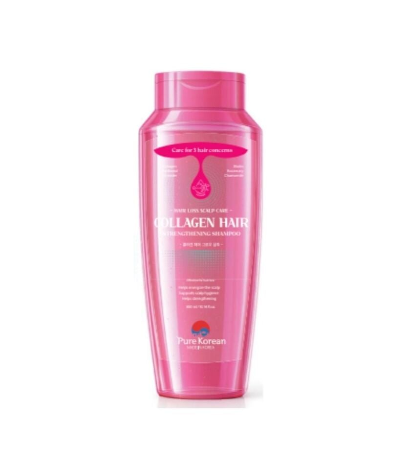 Pure Korean Collagen Hair Strengthening Shampoo
