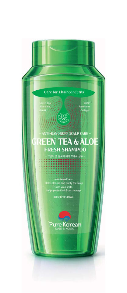 Pure Korean Green Tea & Aloe Fresh Shampoo